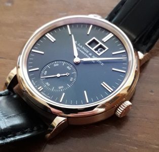 A Lange & Sohne Saxonia Outsize Date – a lesson in symmetry, class, and simplicity!