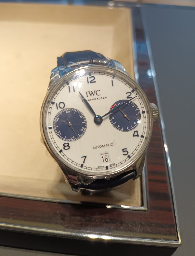 IWC Portugieser Automatic – White & Blue Dial